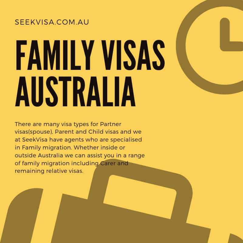 visa to visit family in australia