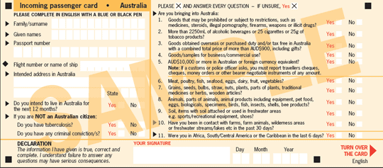 Traveling agricultural declaration form moving to digital