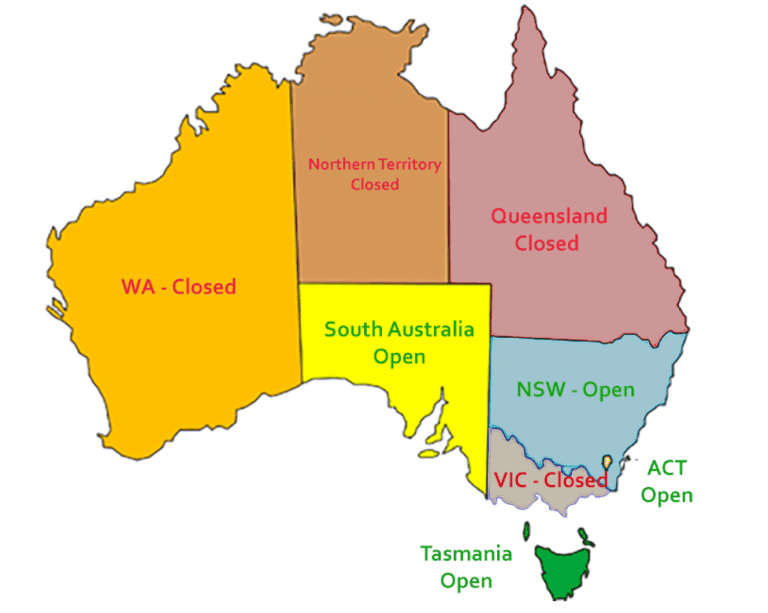 Which Australian States/Territories are open for Offshore Skilled ...